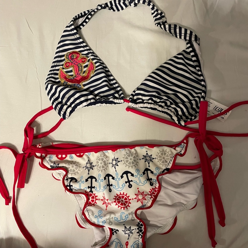 Colombian nautical bikini